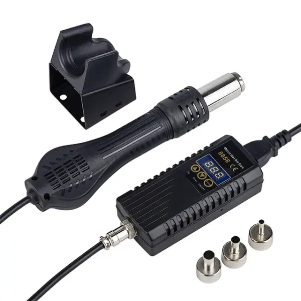 JCD 8898 2-in-1 Soldering Station with LCD Display - Image 10