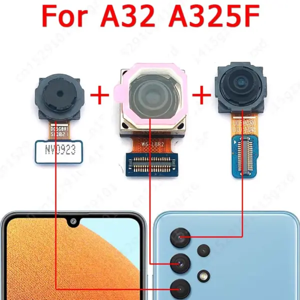 Samsung Galaxy A32 Rear & Front Camera Module Replacement - Image 5