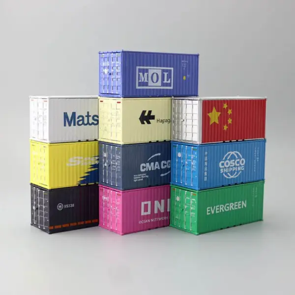 1/64 Scale Diecast Shipping Container Model - Image 2