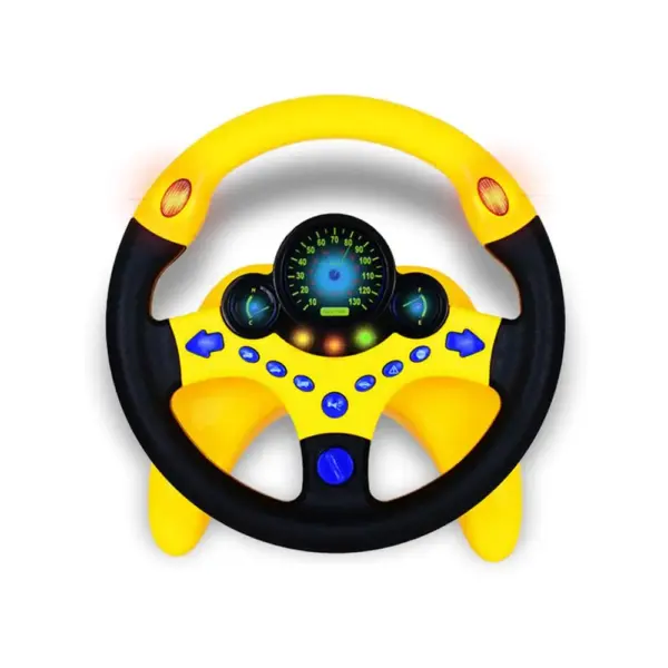 Kids' Steering Wheel Toy with Lights and Sound - Image 5