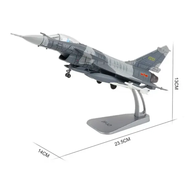 High Simulation 1:72 Alloy J10 Fighter Model Decor - Image 2
