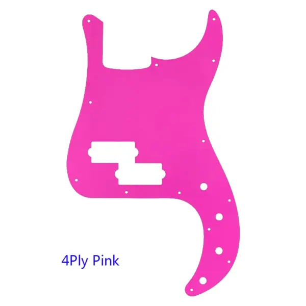 Pleroo Deluxe P Bass Guitar Pickguard Set - Image 25