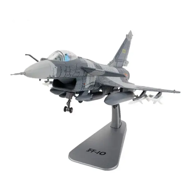High Simulation 1:72 Alloy J10 Fighter Model Decor - Image 3