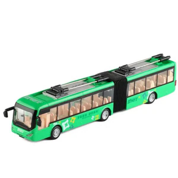 1:50 Zinc Alloy Double Section Bus Model - Image 3