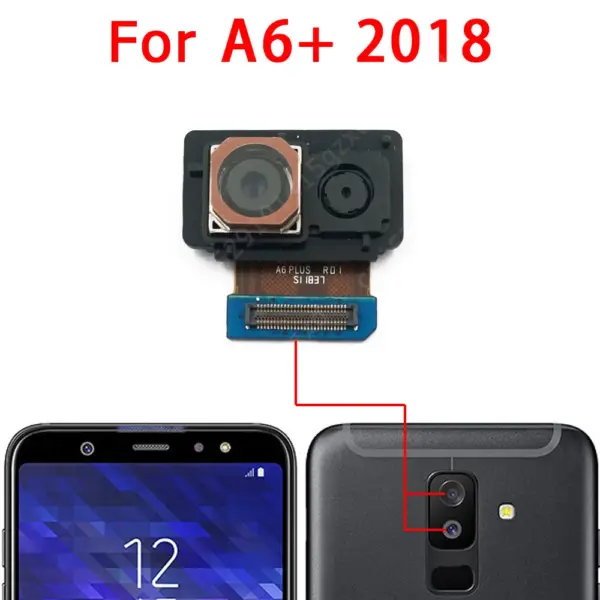 Samsung Galaxy A8 A6 Plus Rear Camera Module - Image 8