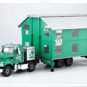 Alloy 1:50 Double-Decker RV Car Model Kit 16 H41430b1cfd60459b8f98a75a9a43e3bdh