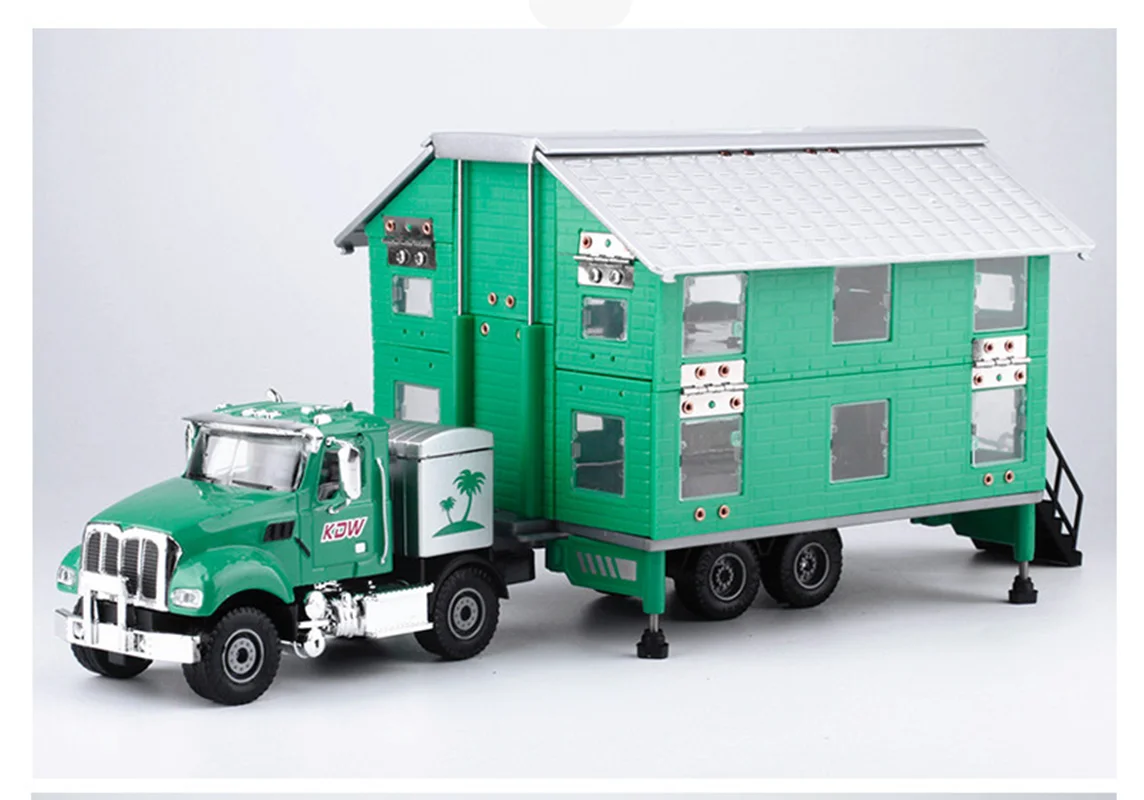 Alloy 1:50 Double-Decker RV Car Model Kit 8 Alloy 1:50 Double-Decker RV Car Model Kit - Image 8