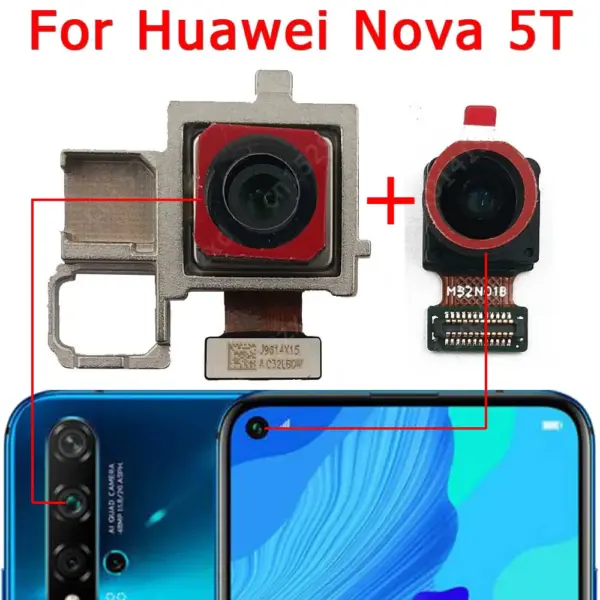 Huawei Nova 5T Rear and Front Camera Module Replacement - Image 5