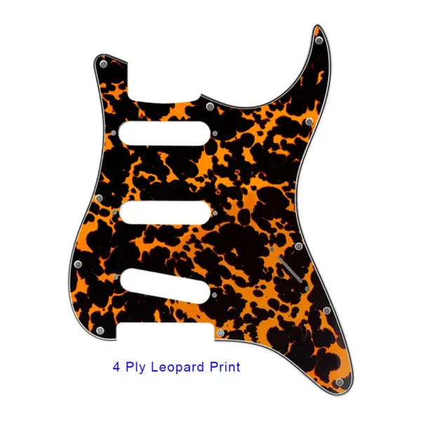 Custom 11-Hole Strat Guitar Pickguard for US Fender - Image 7