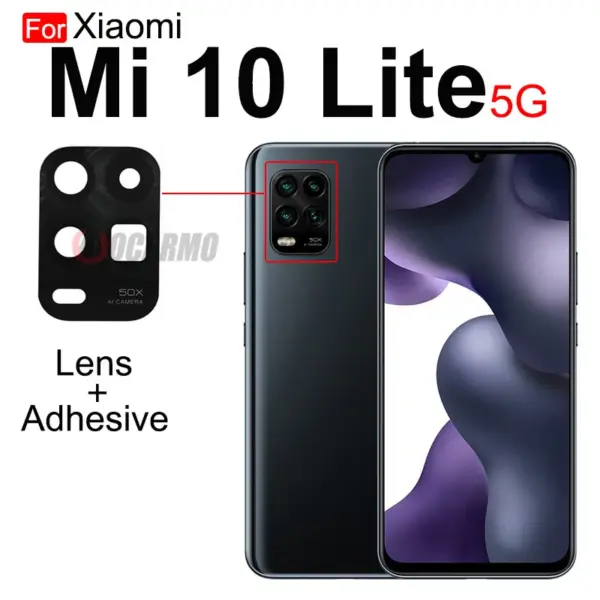 Aocarmo Xiaomi Mi 8-11 Rear Camera Lens Sticker - Image 14