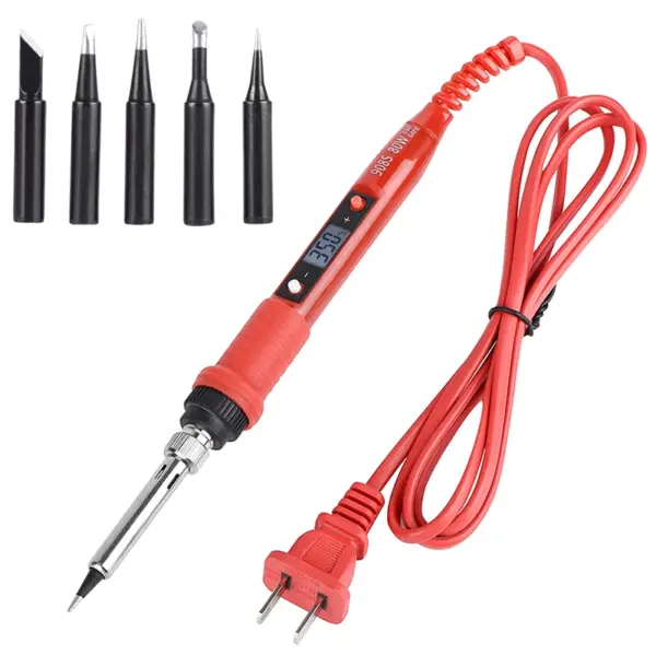 JCD 80W Adjustable Soldering Iron 220V/110V with LCD Display - Image 10