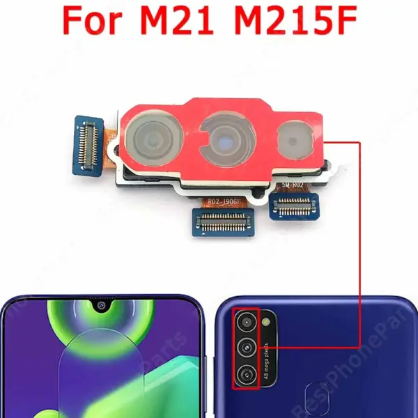 Samsung Galaxy M21 Rear and Front Camera Module - Image 4