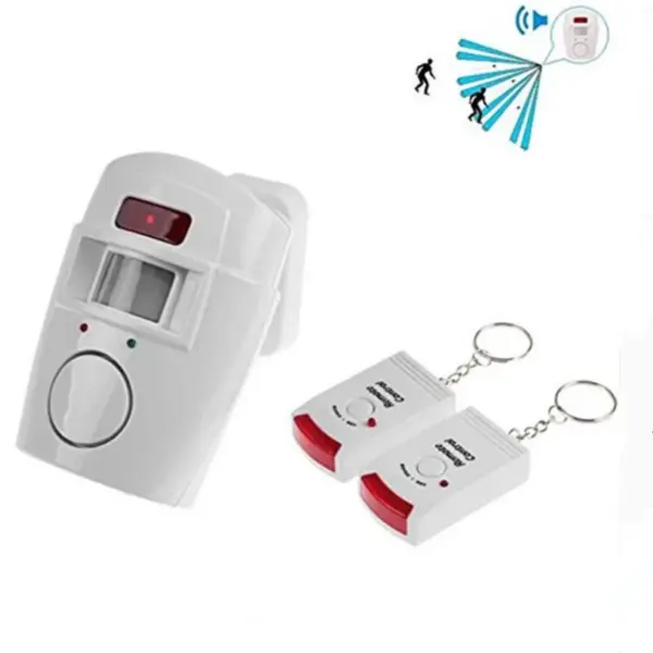 Wireless Infrared Motion Alarm with Remote - Image 2