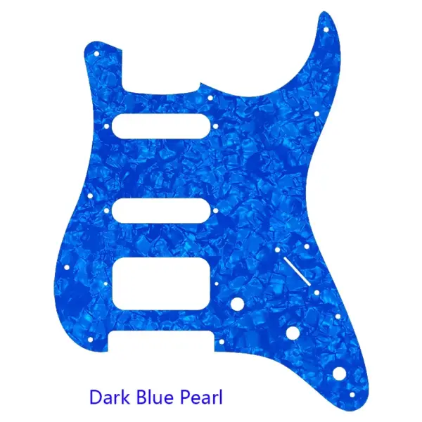 Feiman 11-Hole Guitar Pickguard for Fender Strat HSS - Image 18