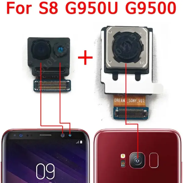Samsung Galaxy S8 Plus Rear & Front Camera Module - Image 12