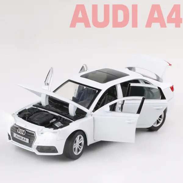 1:32 Audi A4 A6 A7 A8 Diecast Model Car - Image 10