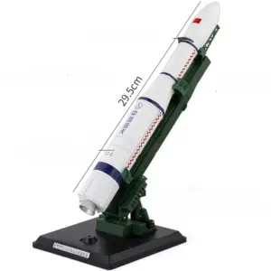 1:100 Alloy Rocket Model - High-Quality Aerospace Replica 10 H530bd50066554dc281eeb5aa71fc9e8bZ