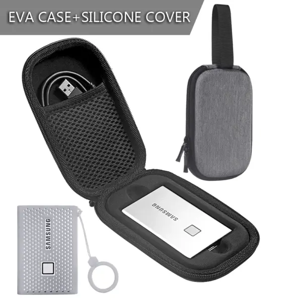 Silicone Protective Case for Samsung T7 Touch SSD - Image 7
