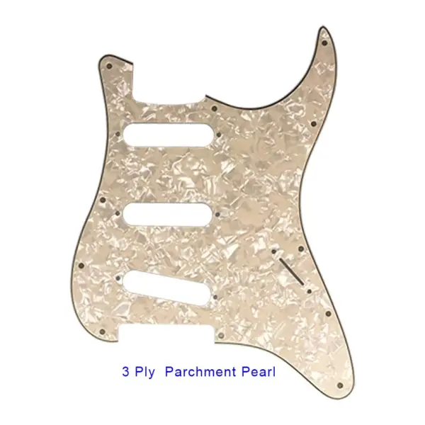 Custom 11-Hole Strat Guitar Pickguard for US Fender - Image 34