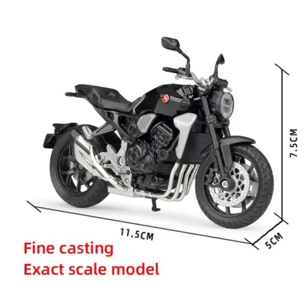 Welly 1:18 Honda CB1000R Diecast Motorcycle Model - Image 2