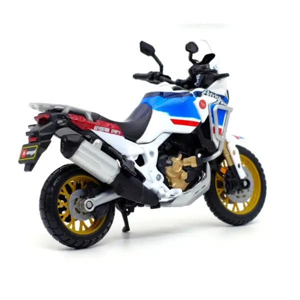 Bburago 1:18 Honda Africa Twin Diecast Motorcycle Model - Image 4