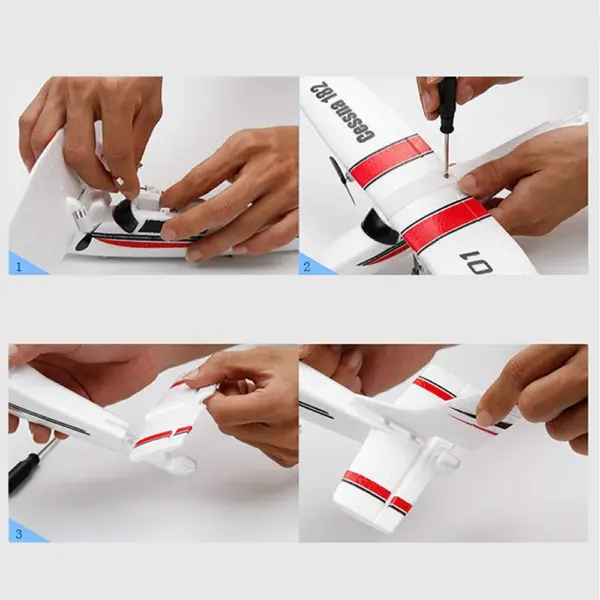 DIY RC Plane FX-801 Remote Control Glider - Image 2