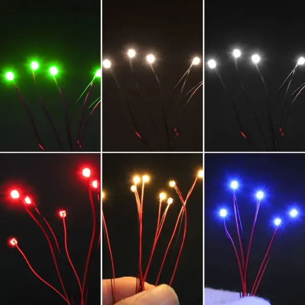 10PCS SMD LED Micro Chip Set for Model Scenes - Image 2