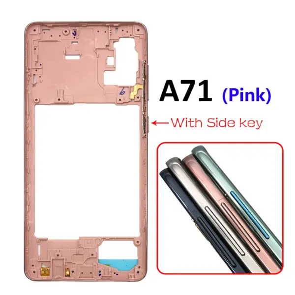 Samsung A51 A71 A20 A50 Middle Frame Bezel Cover - Image 9