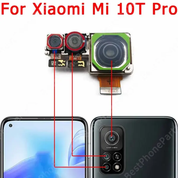 Xiaomi Mi 10T Pro Back Camera Flex Module - Image 3