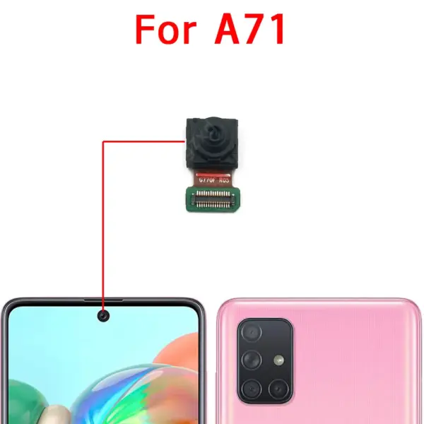 Samsung Galaxy A70/A70s/A71 Rear & Front Camera Module - Image 9