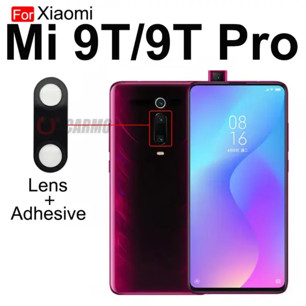 Aocarmo Xiaomi Mi 8-11 Rear Camera Lens Sticker - Image 18