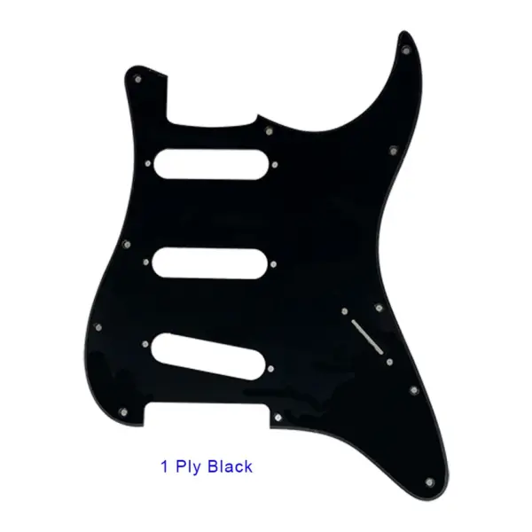 Custom 11-Hole Strat Guitar Pickguard for US Fender - Image 31