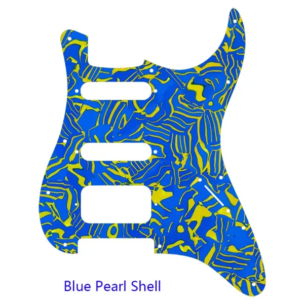Feiman Fender Strat Pickguard HSS No Control Holes - Image 25