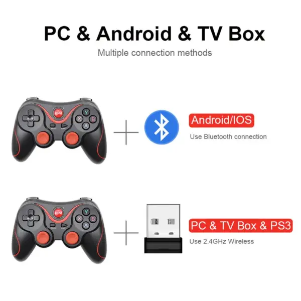 X3/T3 Wireless Bluetooth Gamepad for iOS and Android - Image 4