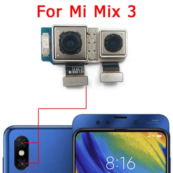 Rear Camera Module for Xiaomi Mi Mix 2S and 3 - Image 12