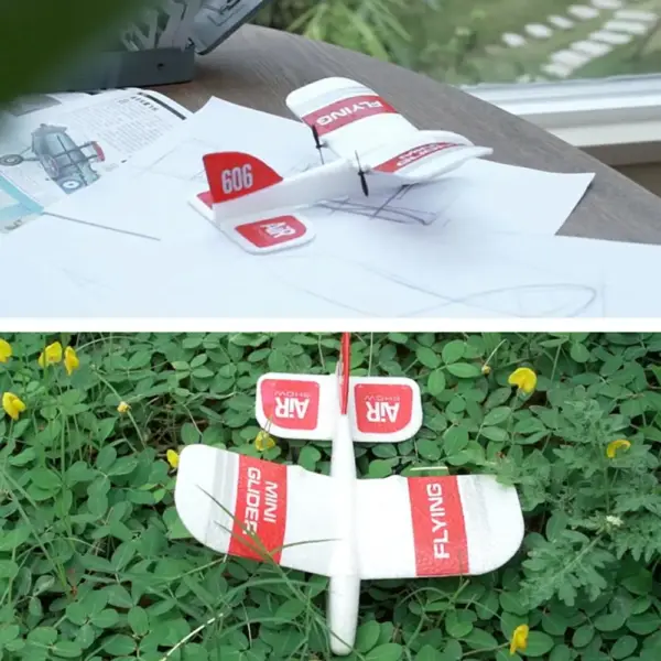 KF606 Mini RC Foam Glider Airplane for Beginners - Image 3
