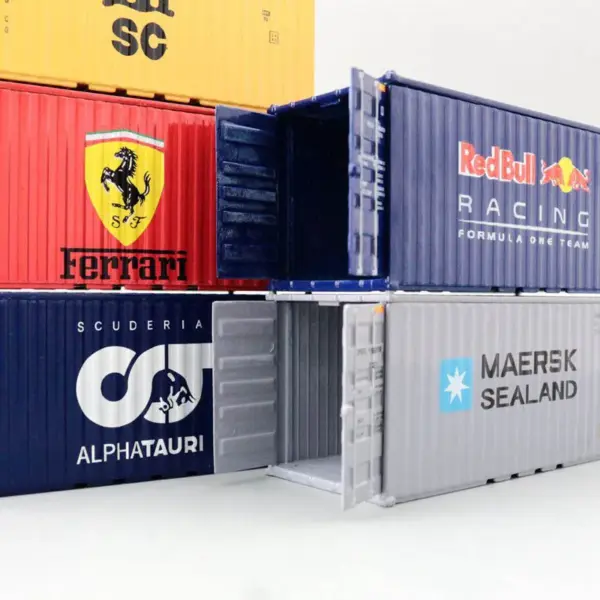 1/64 Scale Diecast Shipping Container Model - Image 3
