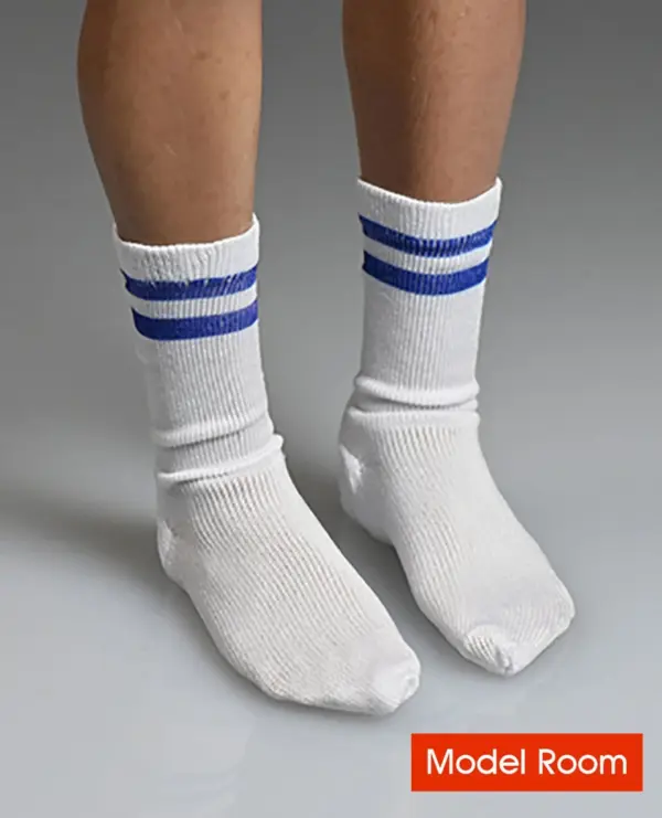 1/6 Scale White Sports Socks for Action Figures - Image 13