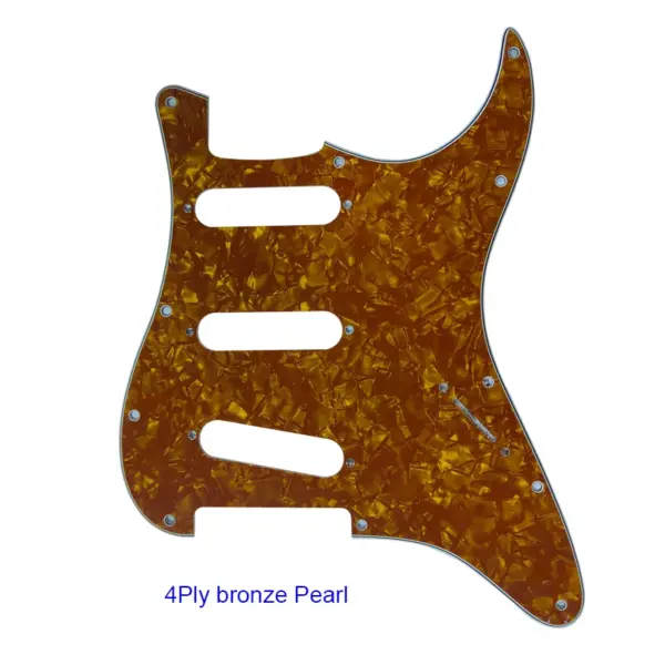 Custom 11-Hole Strat Guitar Pickguard for US Fender - Image 11