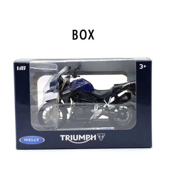 Welly 1:18 Triumph Tiger Explorer Diecast Motorcycle - Image 7