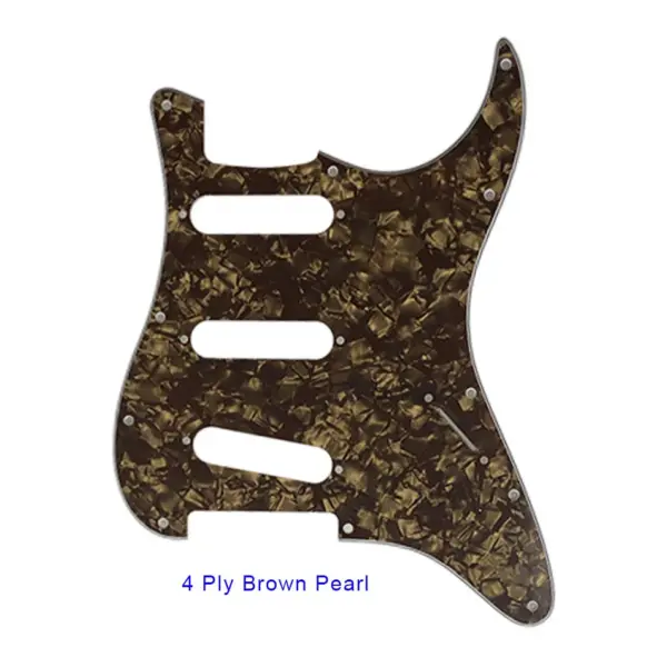 Custom 11-Hole Strat Guitar Pickguard for US Fender - Image 19