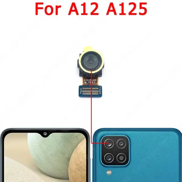 Samsung Galaxy A12 Rear & Front Camera Module - Image 5