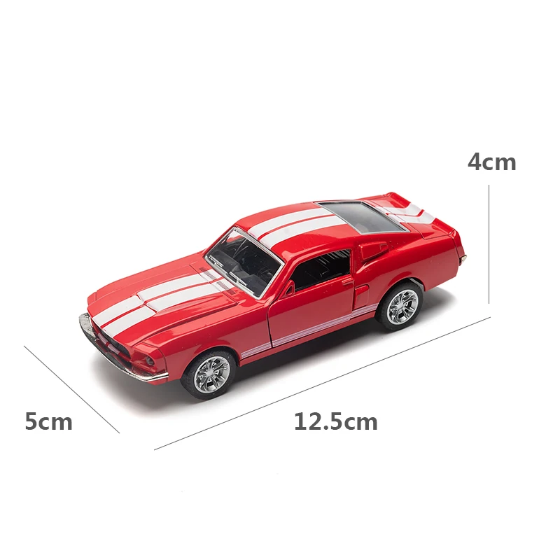 1:32 Alloy Diecast Mustang GT Classic Car Model 3 1:32 Alloy Diecast Mustang GT Classic Car Model - Image 3