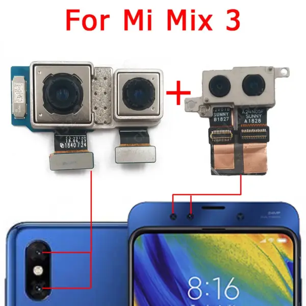 Rear Camera Module for Xiaomi Mi Mix 2S and 3 - Image 10