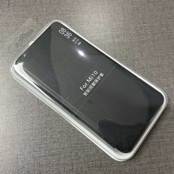 Xiaomi Mi 10 PU Leather Flip Case with Window - Image 10