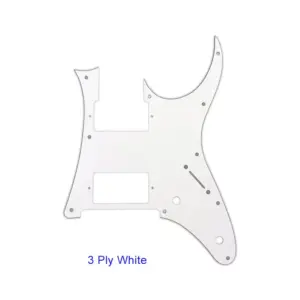 Pleroo Custom RG2550Z HH Guitar Pickguard with Screws 43 H7daa2f9f0a414ed7831bce7cfa7c1a00U 6