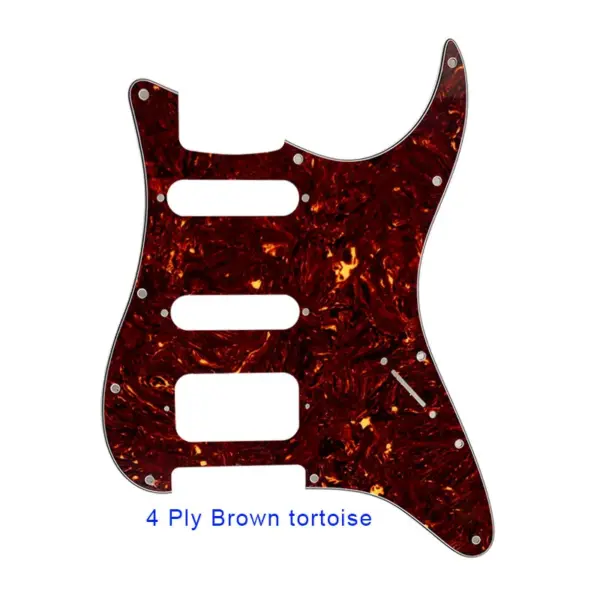 Feiman Fender Strat Pickguard HSS No Control Holes - Image 31