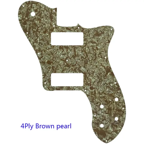 Fei Man Custom Tele Deluxe Pickguard with P90 - Image 30