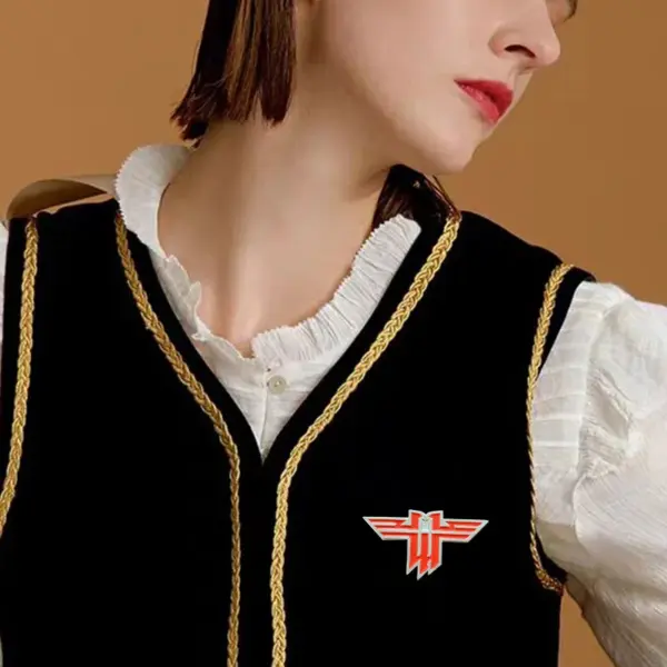 Wolfenstein Themed Enamel Badge Pin for Collectors - Image 5