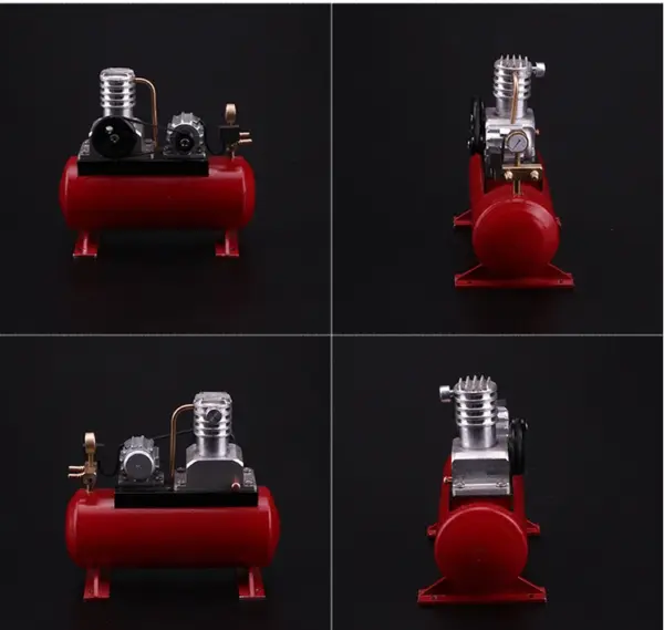 Alloy Air Compressor Scene for 1:18 Car Model - Image 6